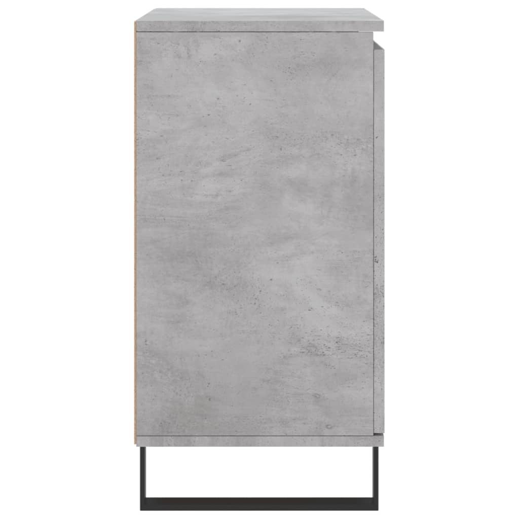 Credenza Grigio Cemento 60x35x70 cm in Legno Multistrato - homemem39