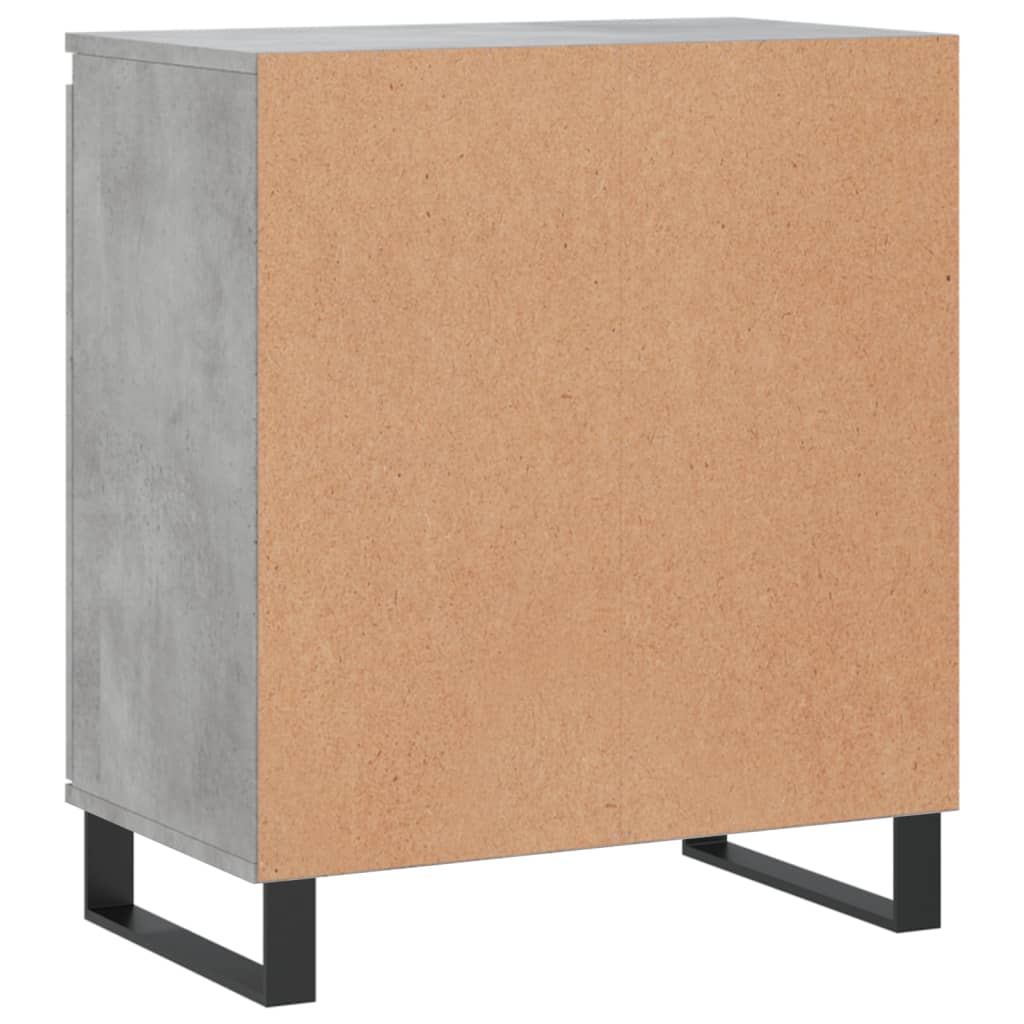 Credenza Grigio Cemento 60x35x70 cm in Legno Multistrato - homemem39