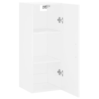 Mobile a Parete Bianco 34,5x34x90 cm - homemem39