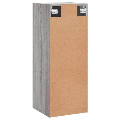 Mobile a Parete Grigio Sonoma 34,5x34x90 cm - homemem39