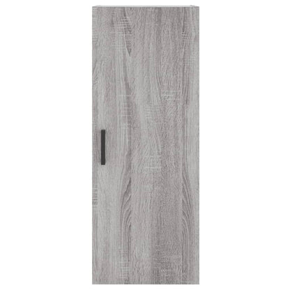 Mobile a Parete Grigio Sonoma 34,5x34x90 cm - homemem39