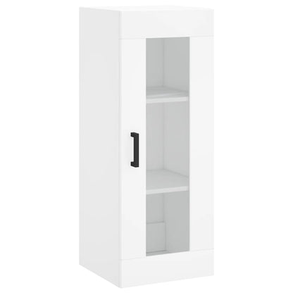 Mobile a Parete Bianco 34,5x34x90 cm - homemem39