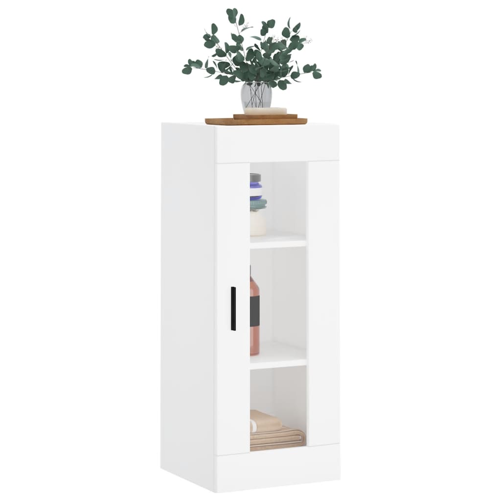 Mobile a Parete Bianco 34,5x34x90 cm - homemem39