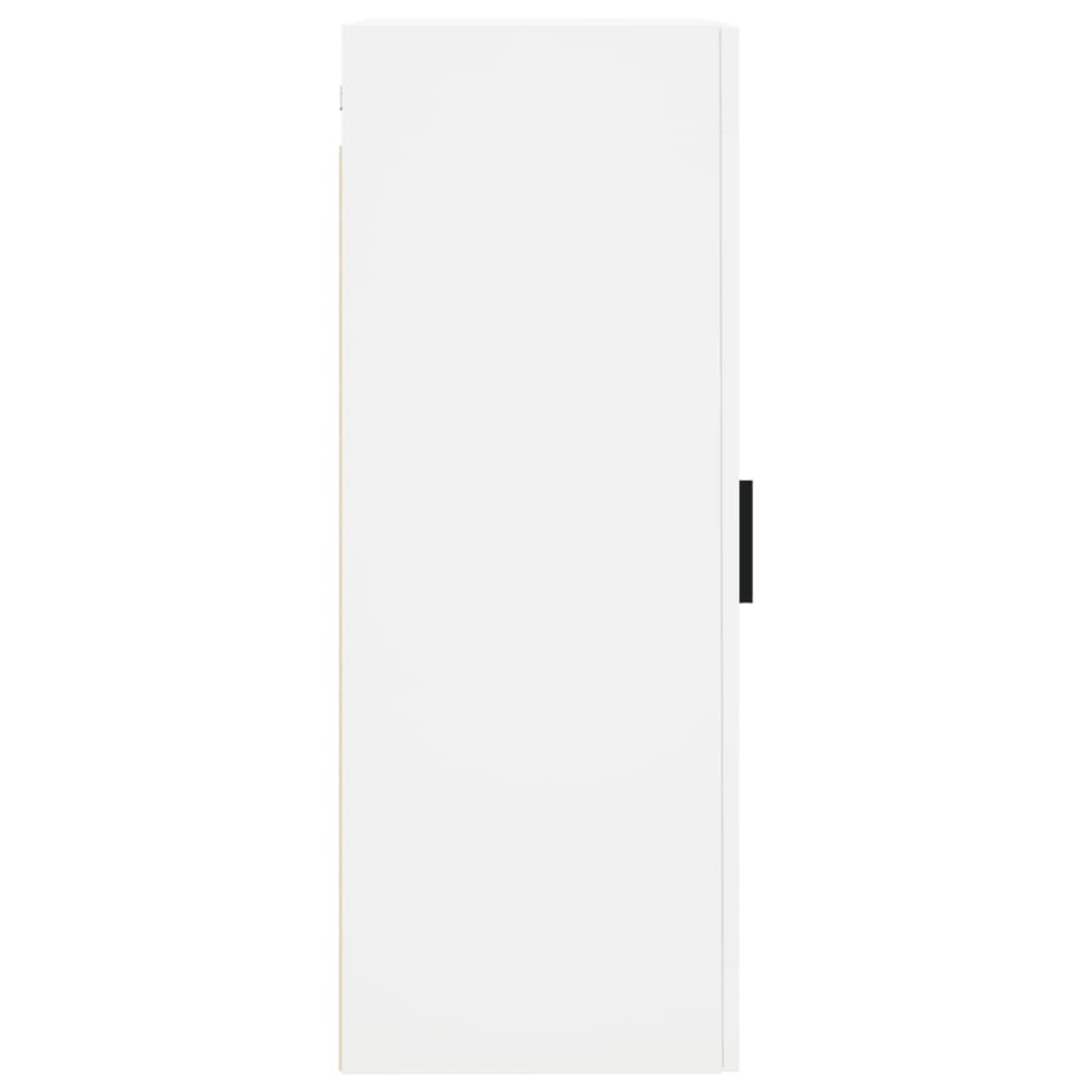 Mobile a Parete Bianco 34,5x34x90 cm - homemem39