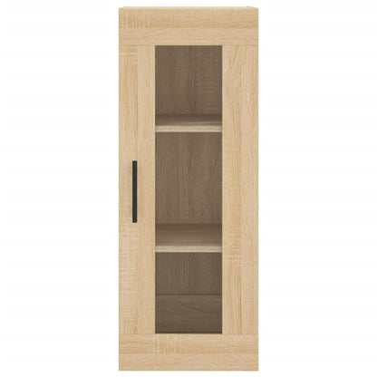 Mobile a Parete Rovere Sonoma 34,5x34x90 cm - homemem39