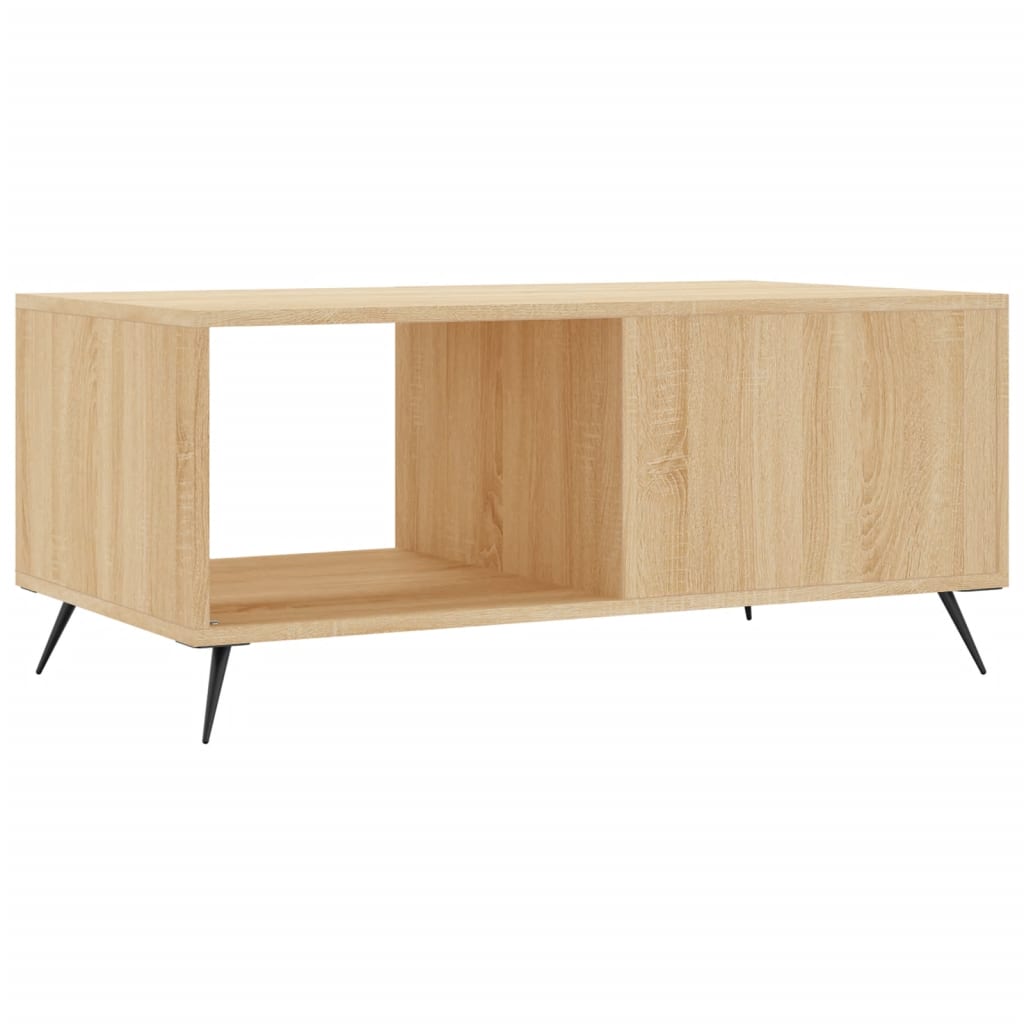 Tavolino da Salotto Rovere Sonoma 90x50x40 cm Legno Multistrato - homemem39