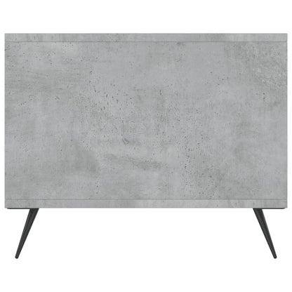 Tavolino da Salotto Grigio Cemento 90x50x40cm Legno Multistrato - homemem39