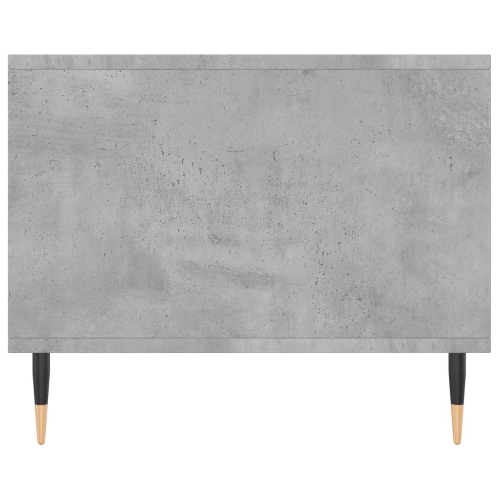 Tavolino da Salotto Grigio Cemento 90x50x40cm Legno Multistrato - homemem39