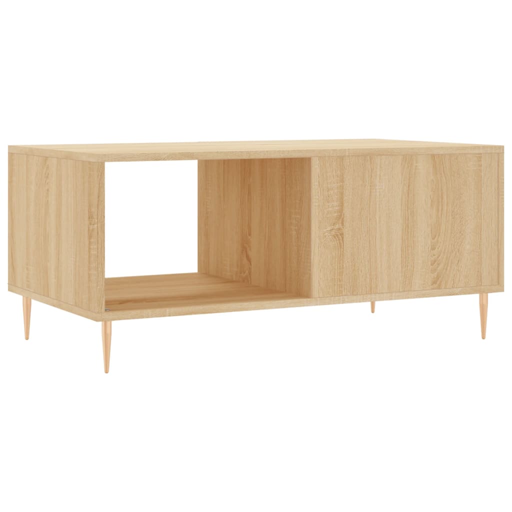 Tavolino da Salotto Rovere Sonoma 90x50x40 cm Legno Multistrato - homemem39