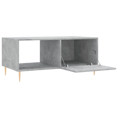 Tavolino da Salotto Grigio Cemento 90x50x40cm Legno Multistrato - homemem39