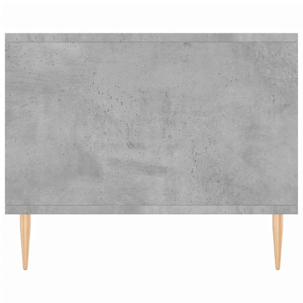 Tavolino da Salotto Grigio Cemento 90x50x40cm Legno Multistrato - homemem39