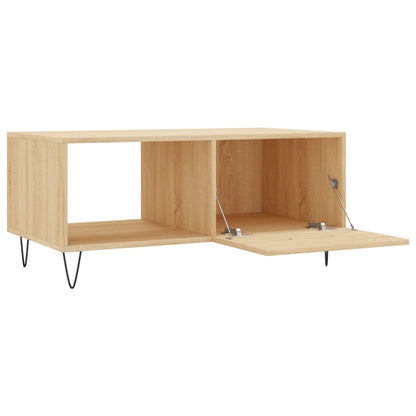 Tavolino da Salotto Rovere Sonoma 90x50x40 cm Legno Multistrato - homemem39