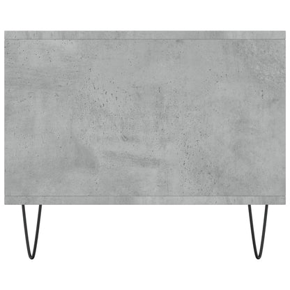 Tavolino da Salotto Grigio Cemento 90x50x40cm Legno Multistrato - homemem39