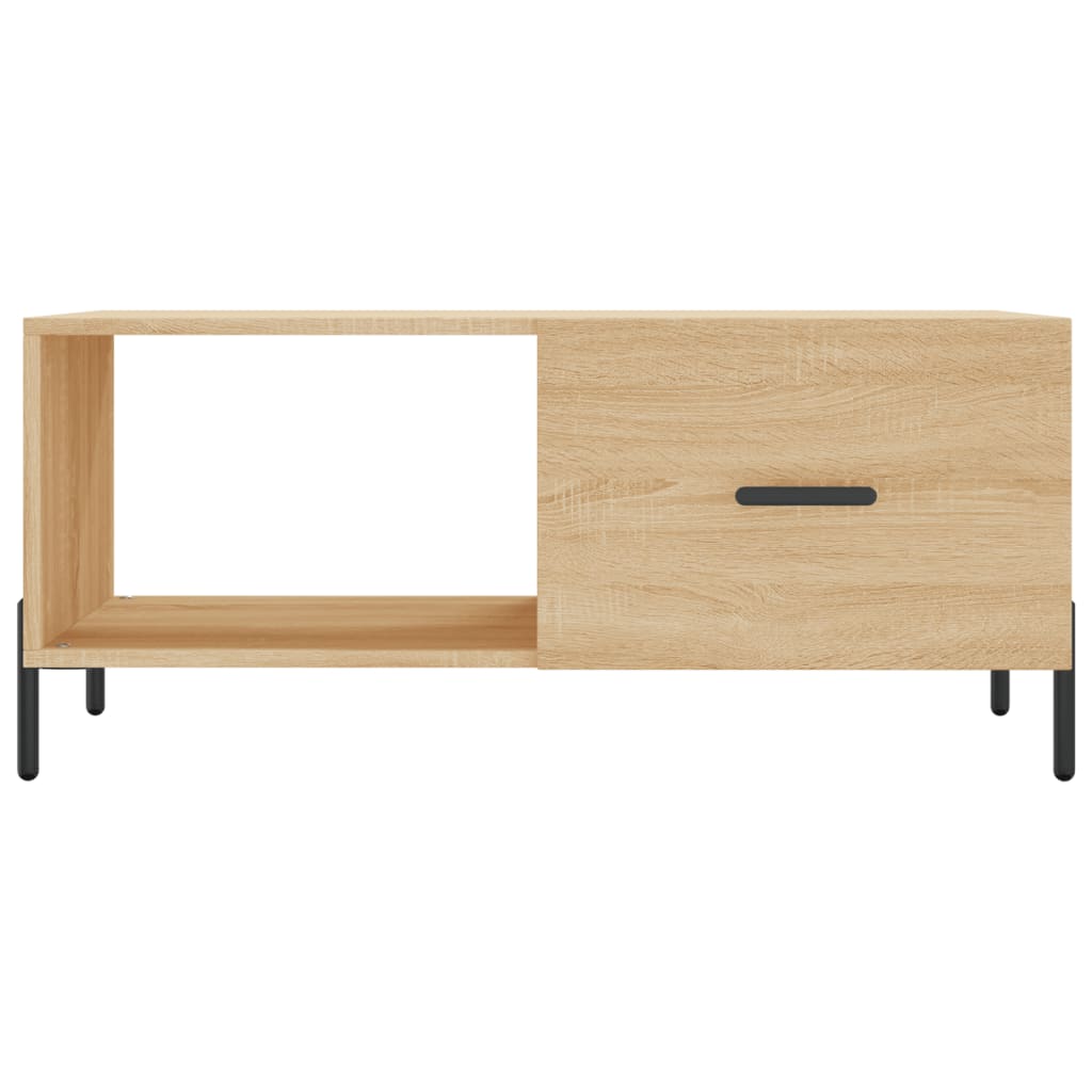 Tavolino da Salotto Rovere Sonoma 90x50x40 cm Legno Multistrato - homemem39