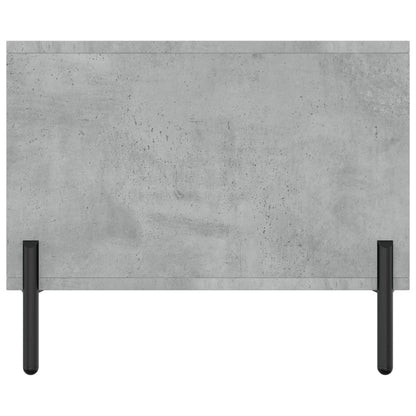 Tavolino da Salotto Grigio Cemento 90x50x40cm Legno Multistrato - homemem39