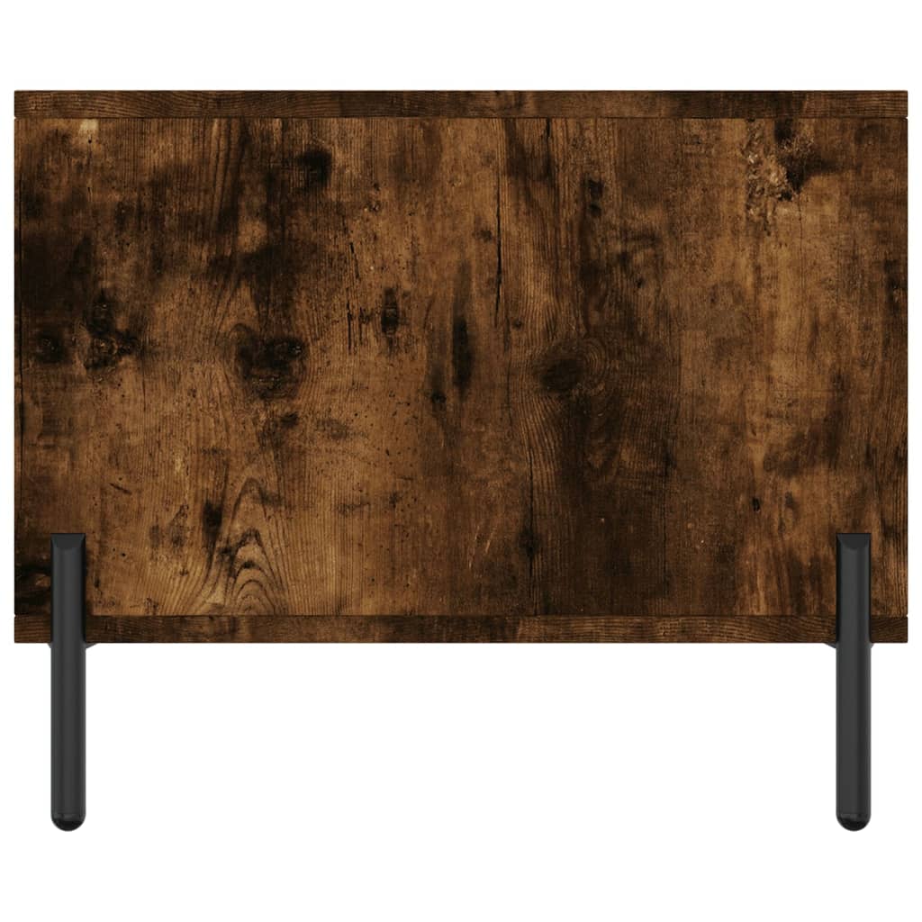 Tavolino da Salotto Rovere Fumo 90x50x40cm in Legno Multistrato - homemem39