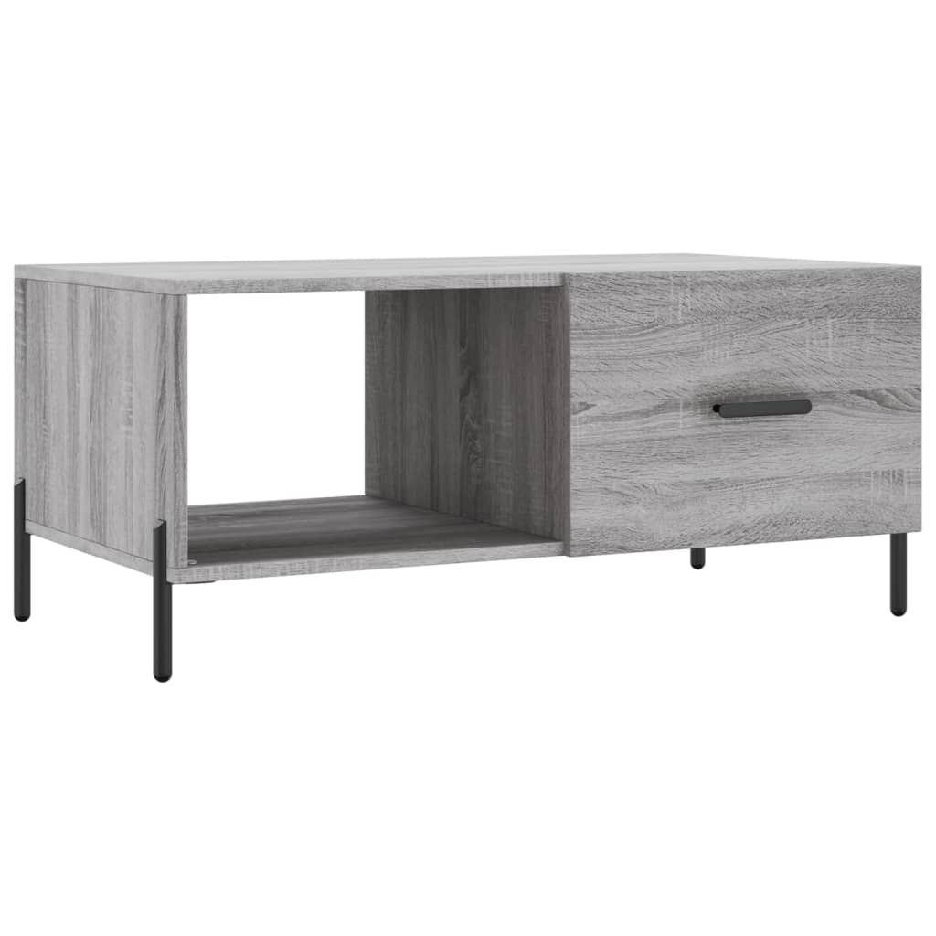 Tavolino da Salotto Grigio Sonoma 90x50x40 cm Legno Multistrato - homemem39