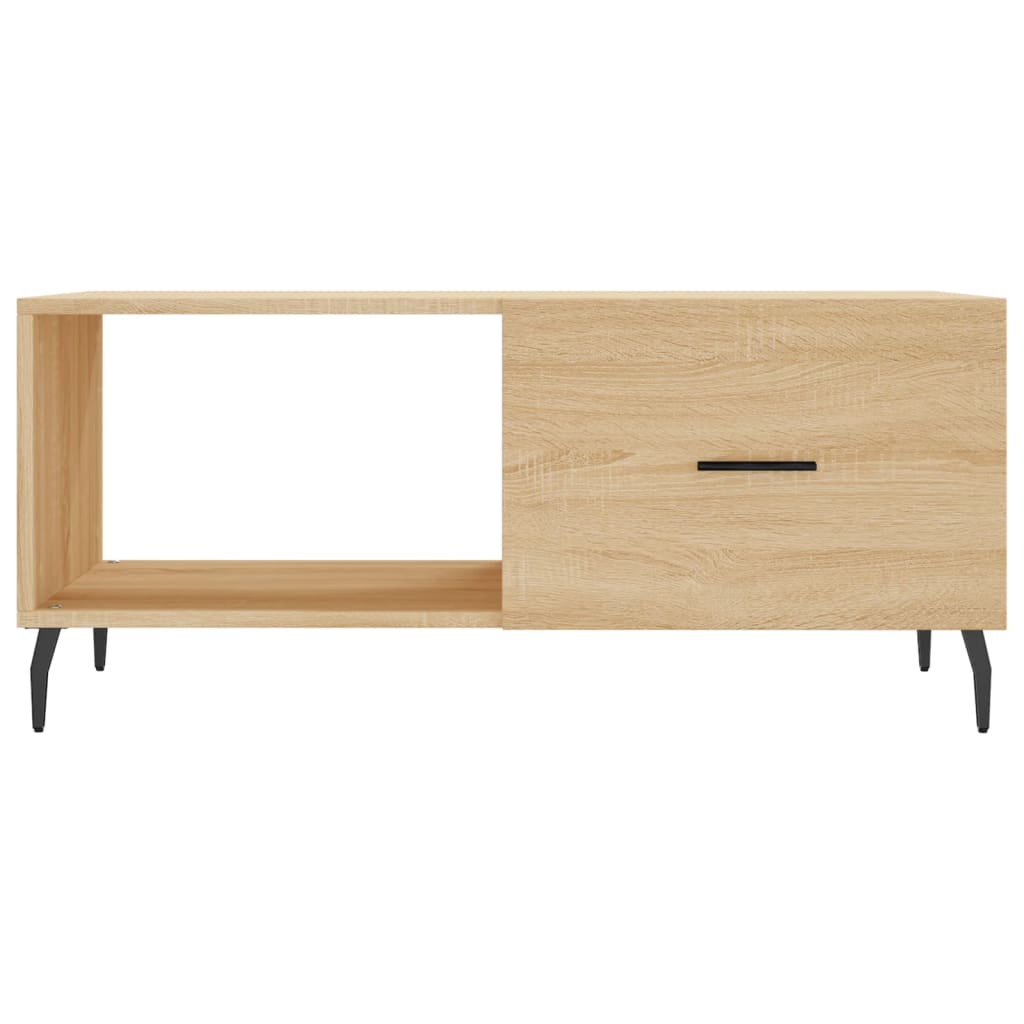 Tavolino da Salotto Rovere Sonoma 90x50x40 cm Legno Multistrato - homemem39