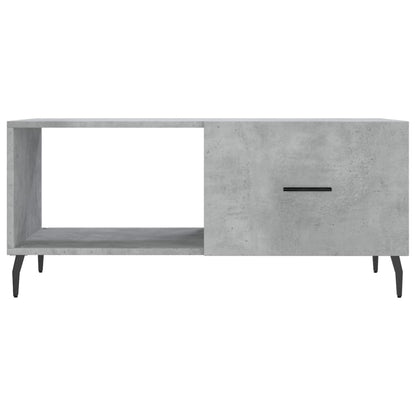 Tavolino da Salotto Grigio Cemento 90x50x40cm Legno Multistrato - homemem39