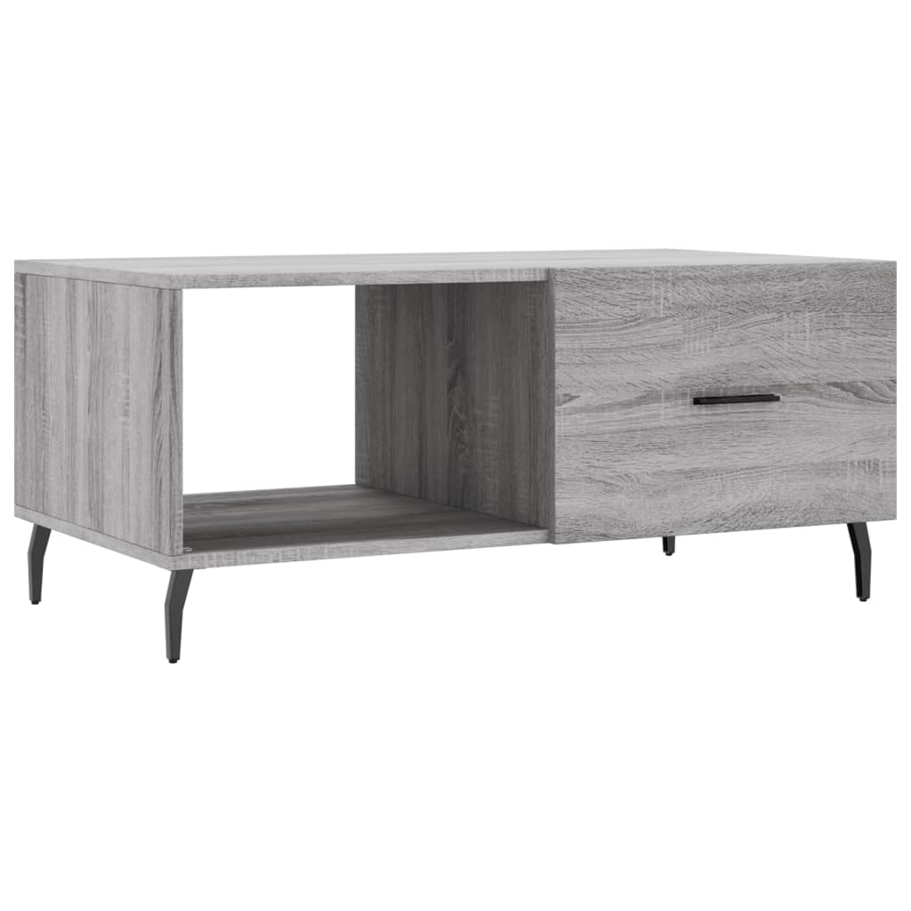 Tavolino da Salotto Grigio Sonoma 90x50x40 cm Legno Multistrato - homemem39