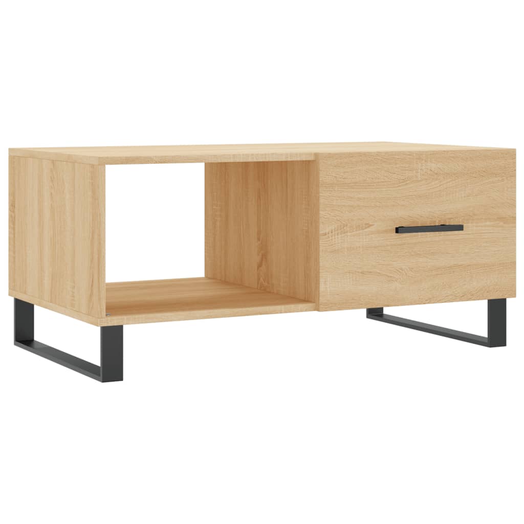 Tavolino da Salotto Rovere Sonoma 90x50x40 cm Legno Multistrato - homemem39