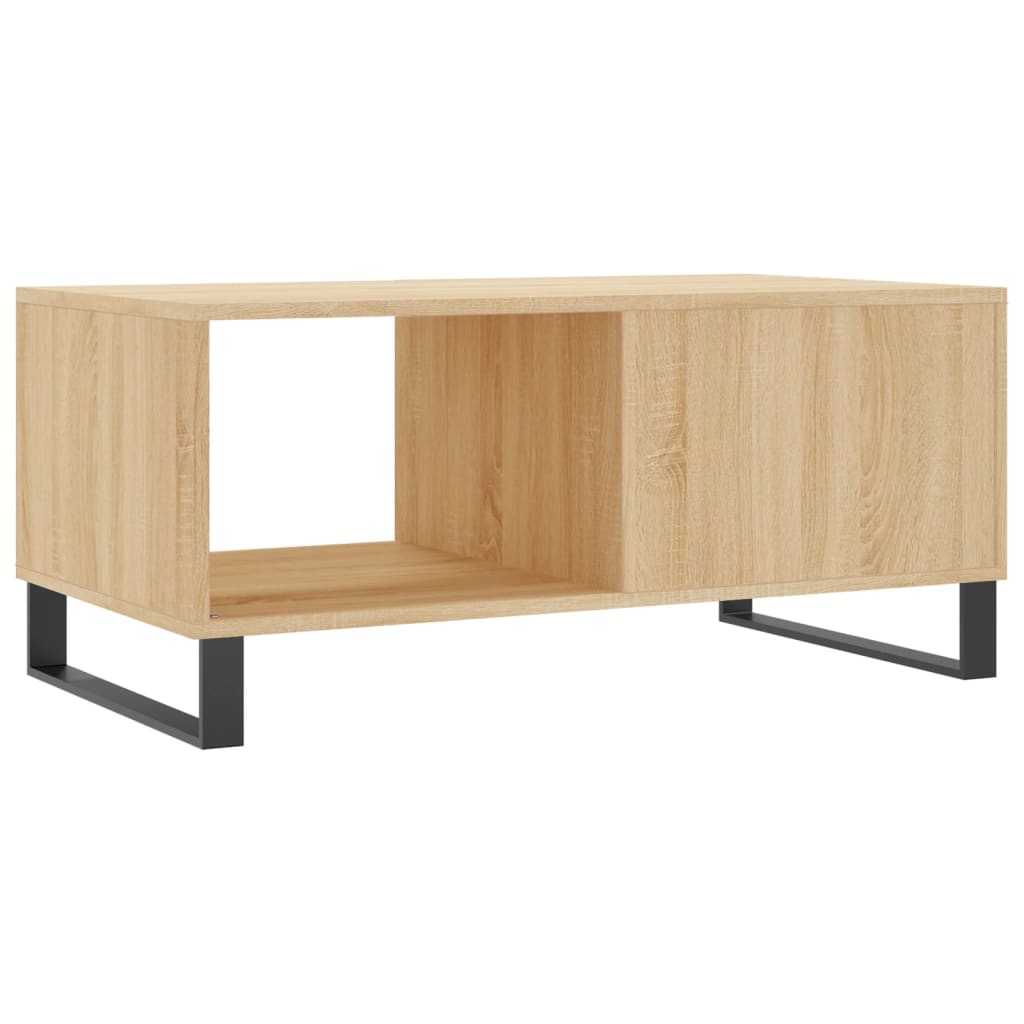 Tavolino da Salotto Rovere Sonoma 90x50x40 cm Legno Multistrato - homemem39