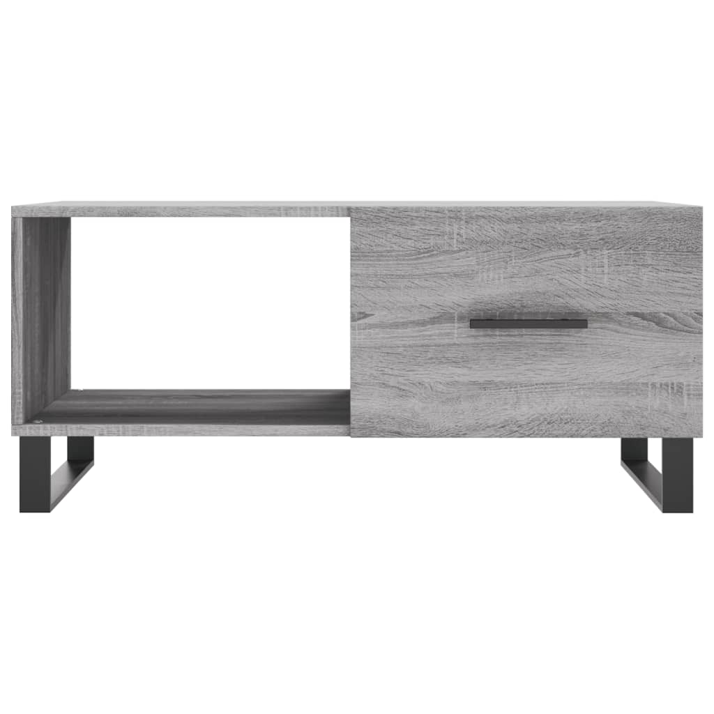 Tavolino da Salotto Grigio Sonoma 90x50x40 cm Legno Multistrato - homemem39