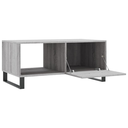 Tavolino da Salotto Grigio Sonoma 90x50x40 cm Legno Multistrato - homemem39