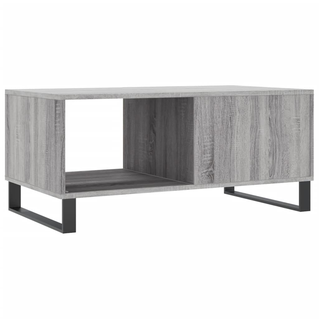 Tavolino da Salotto Grigio Sonoma 90x50x40 cm Legno Multistrato - homemem39