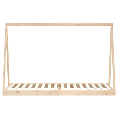 Giroletto per Bambini 90x200 cm in Legno Massello di Pino - homemem39