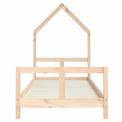 Giroletto per Bambini 80x200 cm in Legno Massello di Pino - homemem39