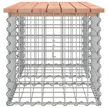 Panca da Giardino Design Gabbione 103x44x42 cm Massello Douglas - homemem39