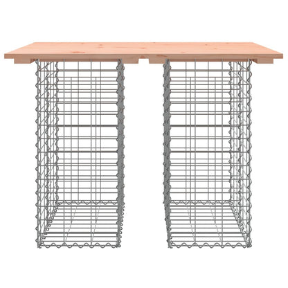 Panca da Giardino Design Gabbione 100x70x72 cm Massello Douglas - homemem39