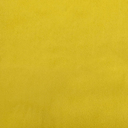 Divano Letto con Materasso Giallo 90x200 cm in Velluto - homemem39