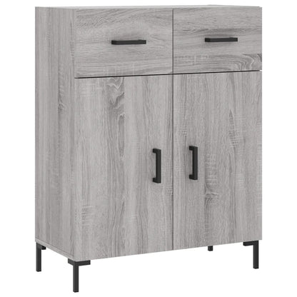 Credenza Grigio Sonoma 69,5x34x180 cm in Legno Multistrato - homemem39