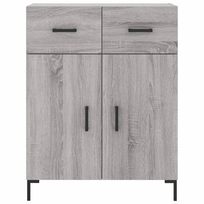 Credenza Grigio Sonoma 69,5x34x180 cm in Legno Multistrato - homemem39