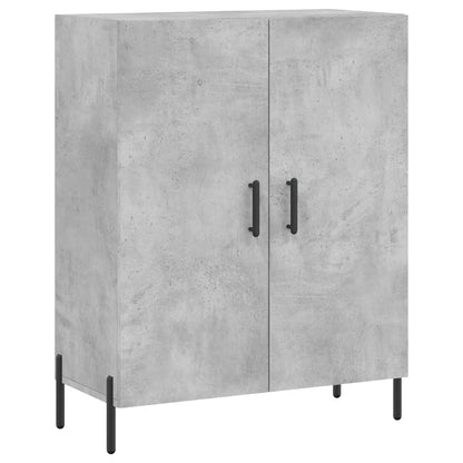 Credenza Grigio Cemento 69,5x34x180 cm in Legno Multistrato - homemem39