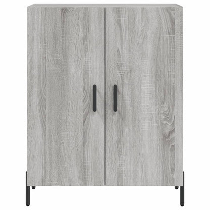 Credenza Grigio Sonoma 69,5x34x180 cm in Legno Multistrato - homemem39