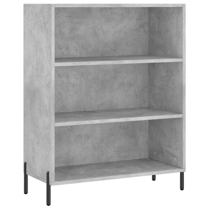 Credenza Grigio Cemento 69,5x34x180 cm in Legno Multistrato - homemem39