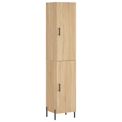 Credenza Rovere Sonoma 34,5x34x180 cm in Legno Multistrato - homemem39