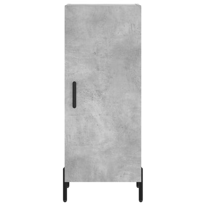 Credenza Grigio Cemento 34,5x34x180 cm in Legno Multistrato - homemem39