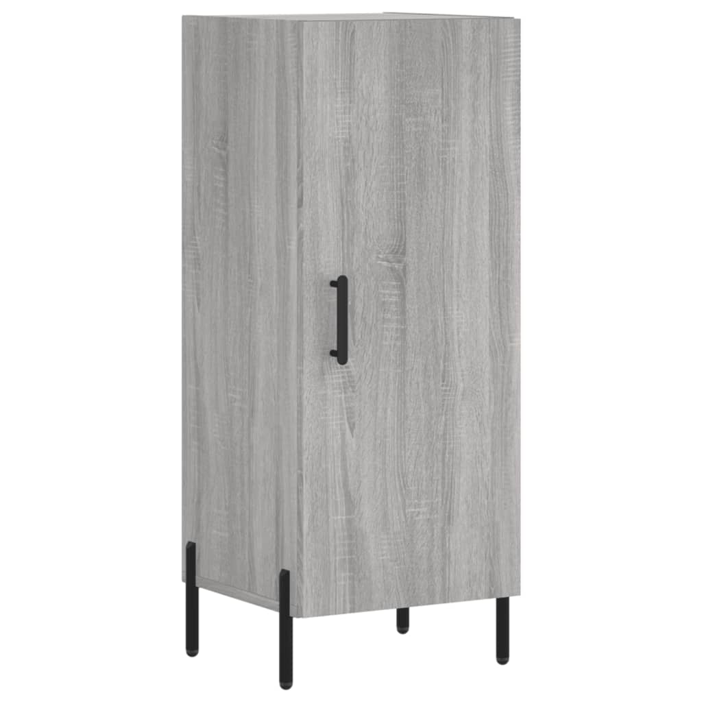 Credenza Grigio Sonoma 34,5x34x180 cm in Legno Multistrato - homemem39