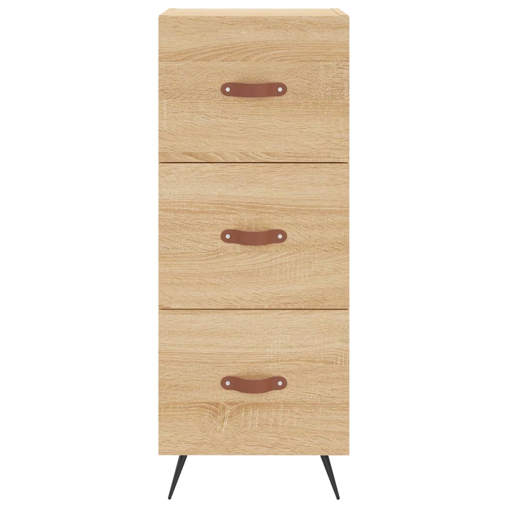 Credenza Rovere Sonoma 34,5x34x180 cm in Legno Multistrato - homemem39