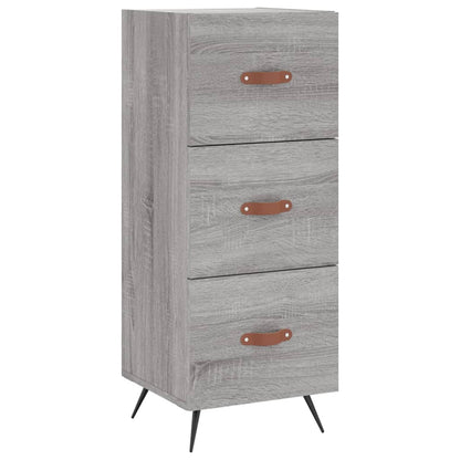 Credenza Grigio Sonoma 34,5x34x180 cm in Legno Multistrato - homemem39