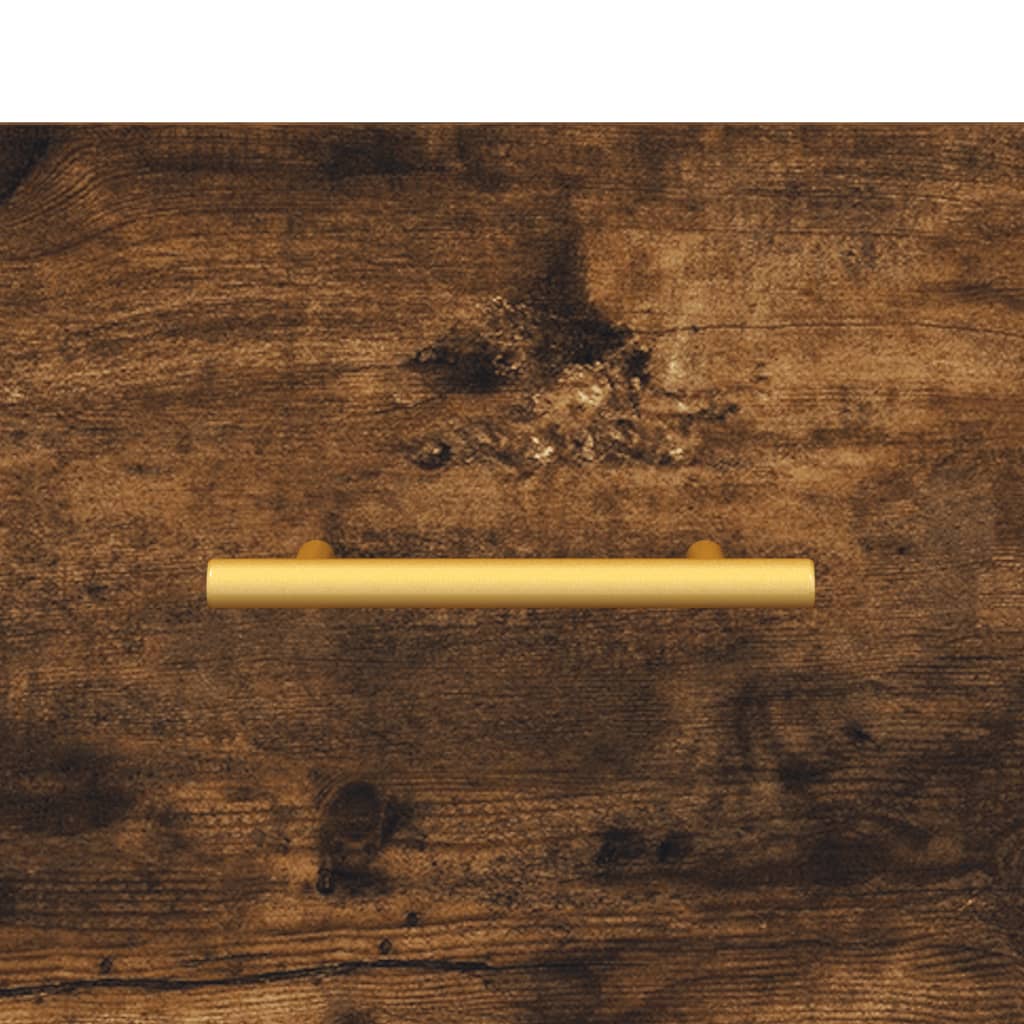 Credenza Rovere Fumo 34,5x34x180 cm in Legno Multistrato - homemem39