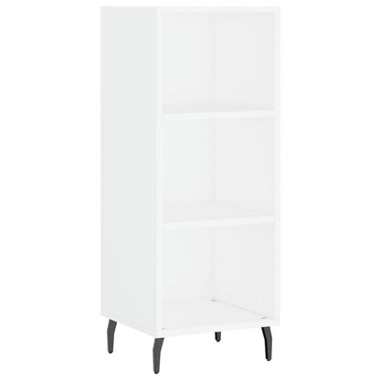 Credenza 34,5x34x180 cm in Legno Multistrato Bianco Lucido - homemem39