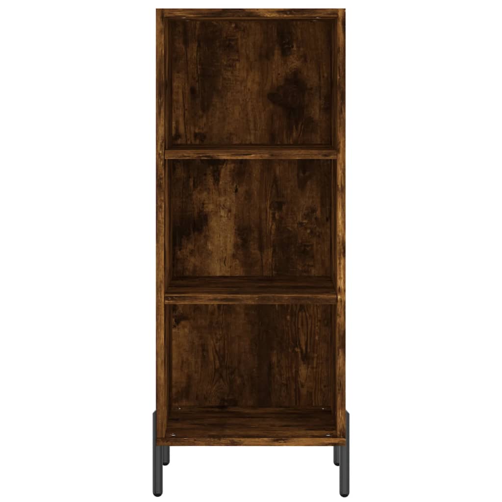 Credenza Rovere Fumo 34,5x34x180 cm in Legno Multistrato - homemem39