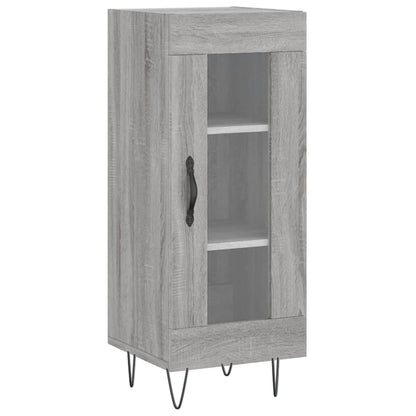 Credenza Grigio Sonoma 34,5x34x180 cm in Legno Multistrato - homemem39