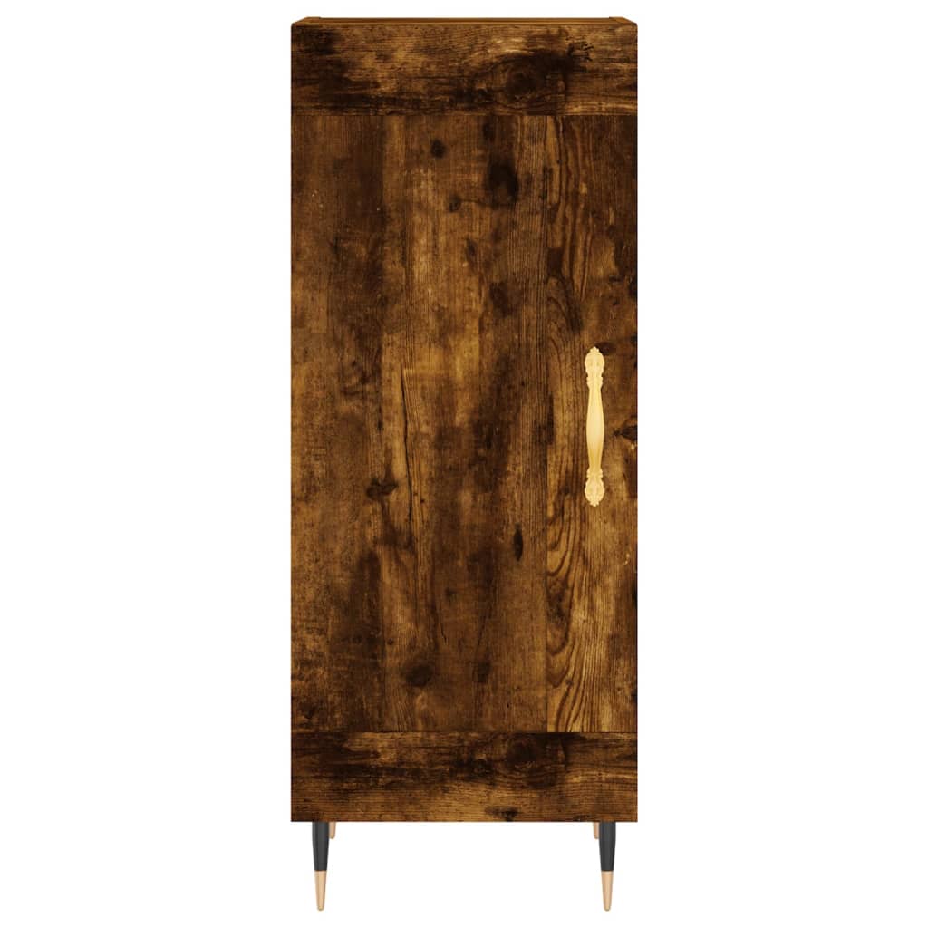 Credenza Rovere Fumo 34,5x34x180 cm in Legno Multistrato - homemem39