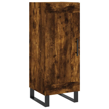 Credenza Rovere Fumo 34,5x34x180 cm in Legno Multistrato - homemem39